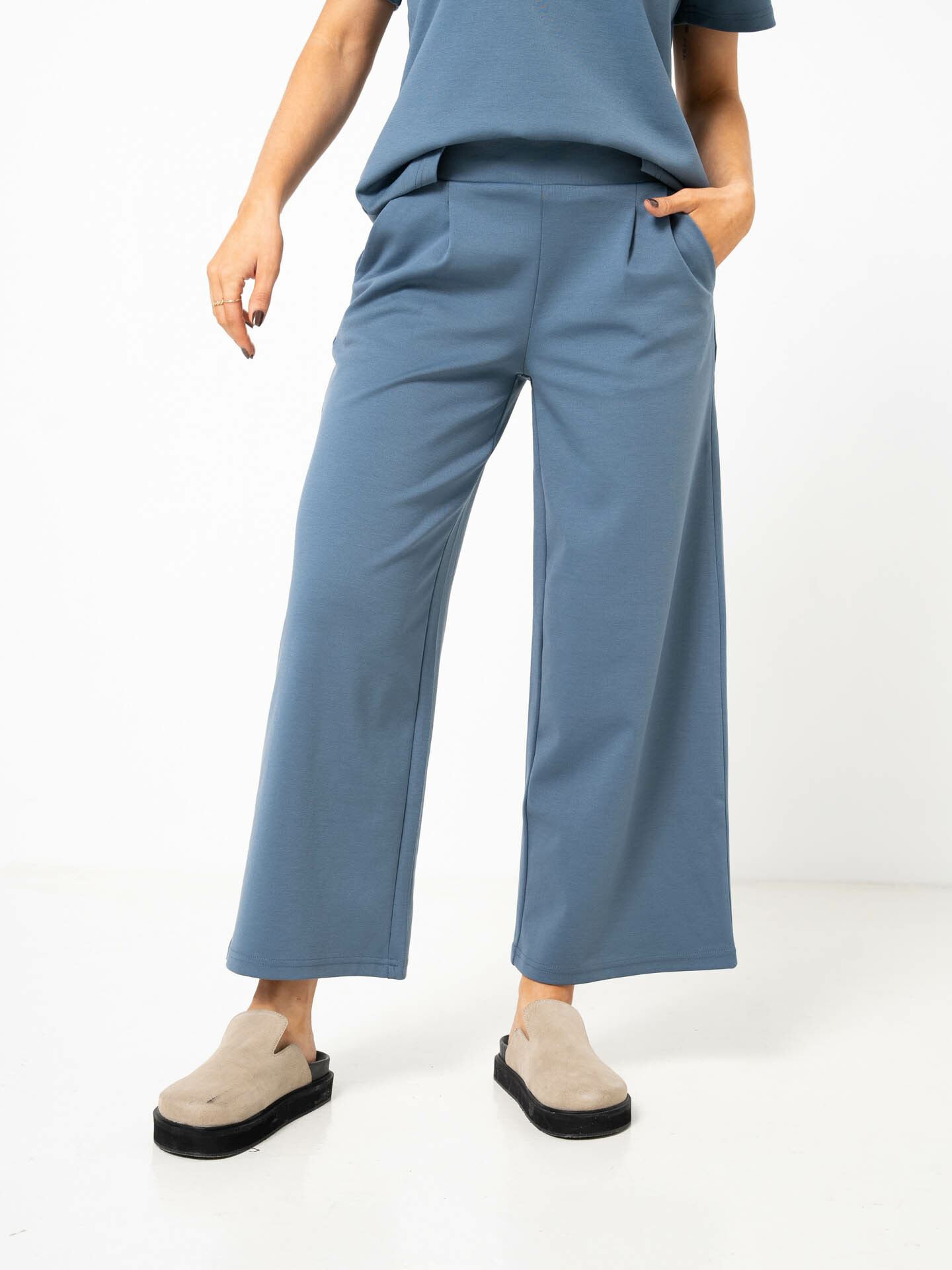Ichi Kate Wide Pant Bering Sea