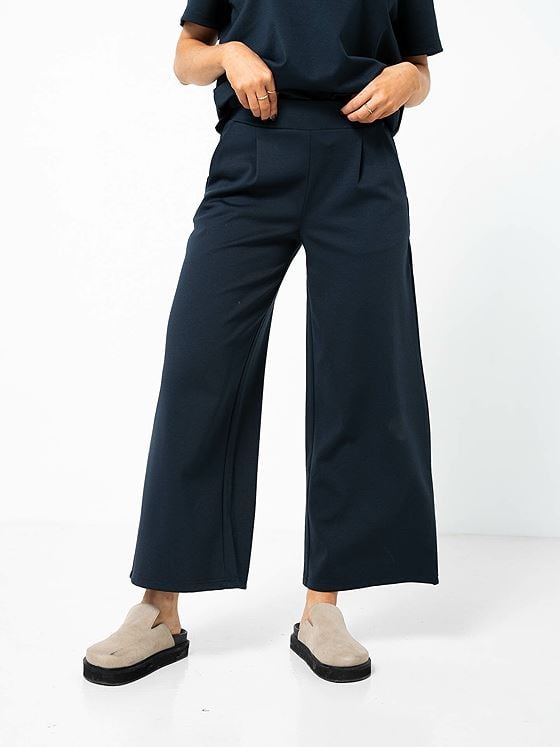Ichi Kate Wide Pant Total Eclipse