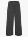 Ichi Kate Wide Pant Dark grey melange