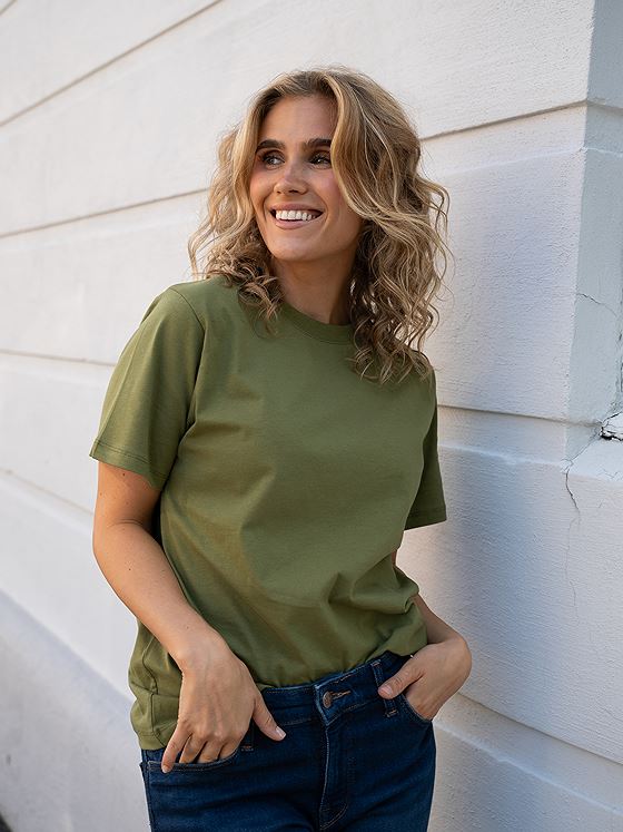 Ichi Palmer Loose Short Sleeve Mayfly
