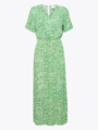Ichi Marrakech All Over Print Dress 13 Greenbriar Ikat Print