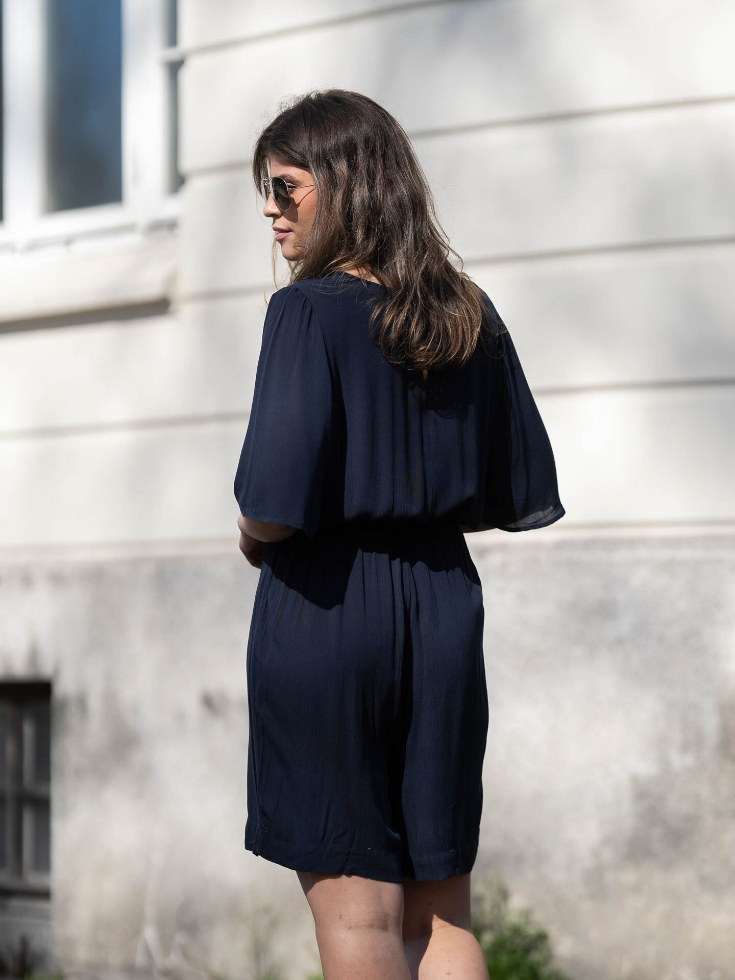 Ichi Marrakech Jumpsuit Blå