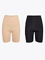 Ichi Siv Shorts 2-pack Black / Tan