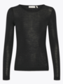 InWear Fang Wool T-Shirt Long Sleeve Black