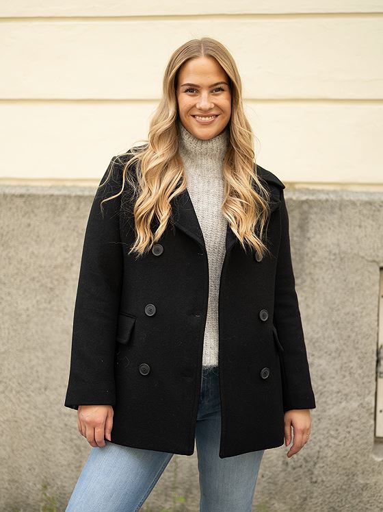 InWear Perry Sailor Coat Black