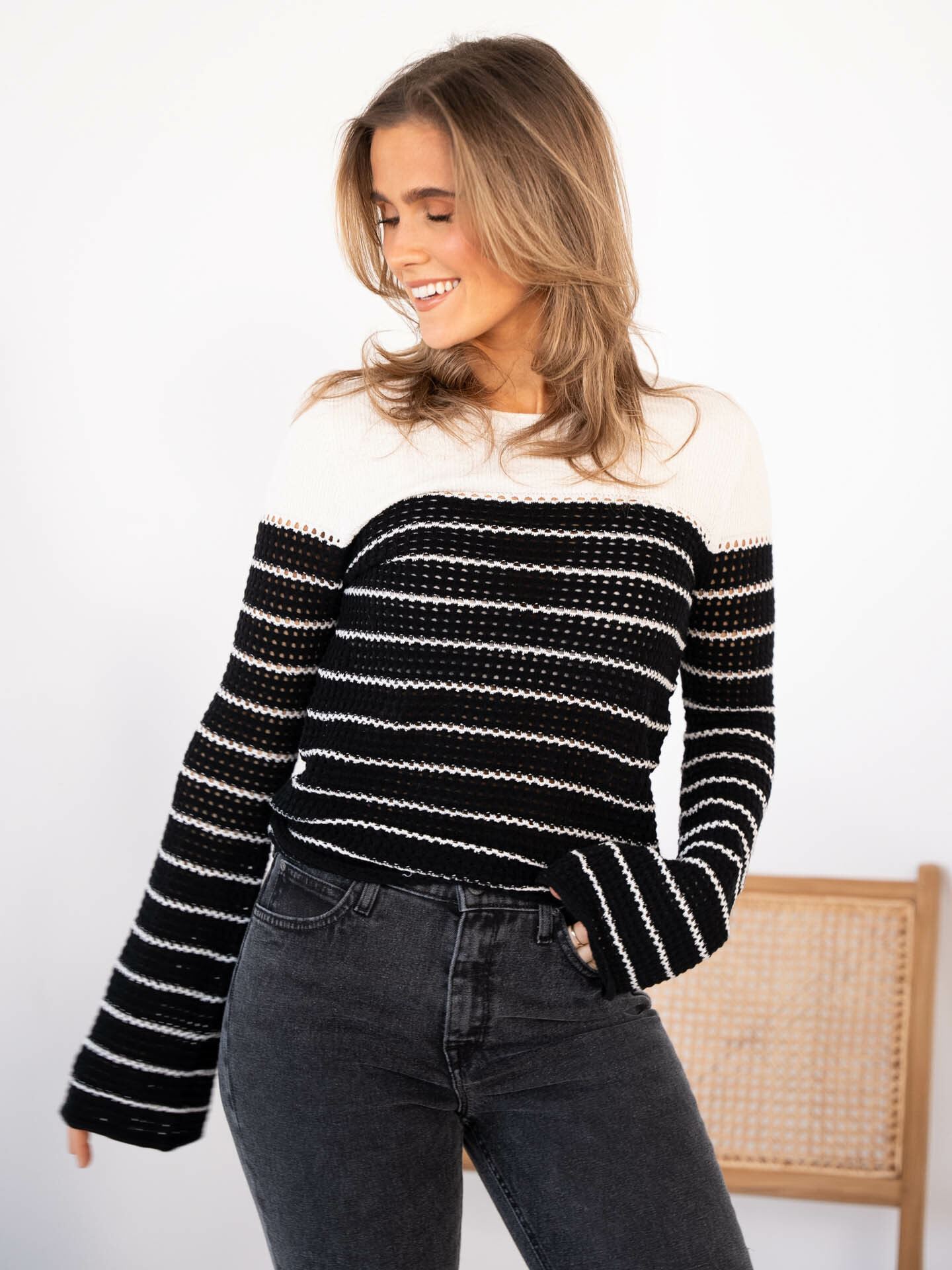 InWear Malone Blouse Black / White