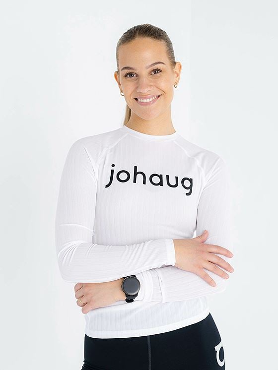 Johaug Rib Tech Long Sleeve White