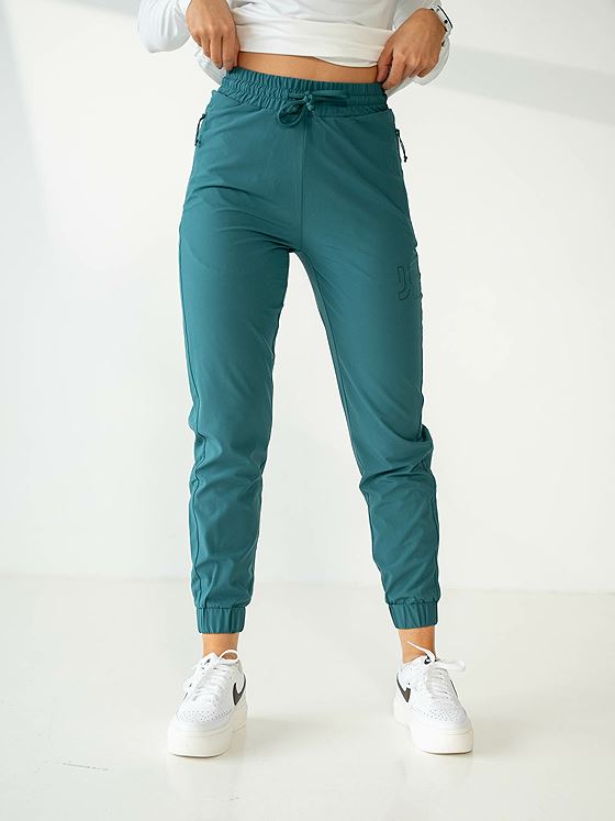 Johaug Strut microfiber pant Sjøgrønn