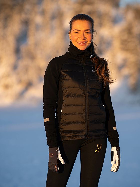 Johaug Radiate Down Hybrid Jacket Black