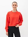 Johaug ATH Smooth Crewneck Tomato