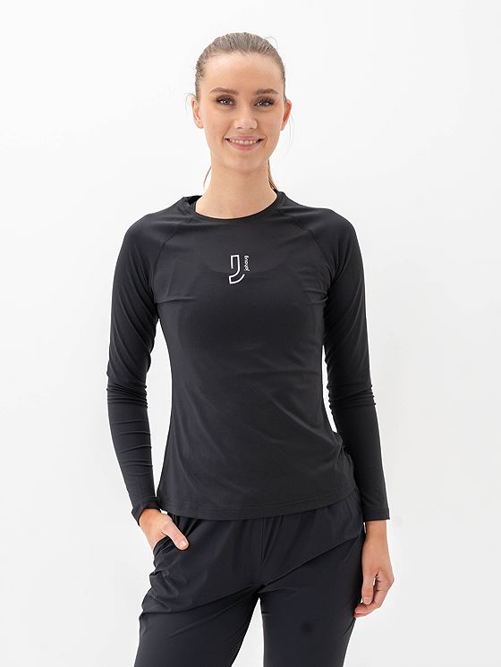 Johaug Elemental Long Sleeve 2.0 Coal Black
