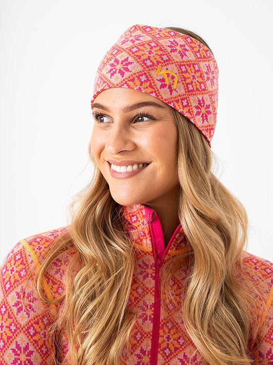 Kari Traa Rose Headband Berry Pink