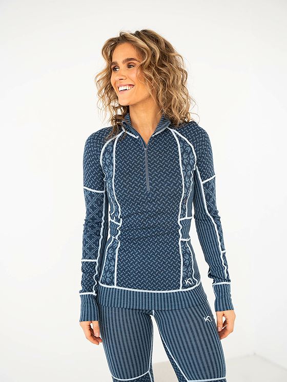 Kari Traa Smekker Half Zip Marin