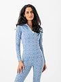 Kari Traa Rose Half Zip Iris Blue