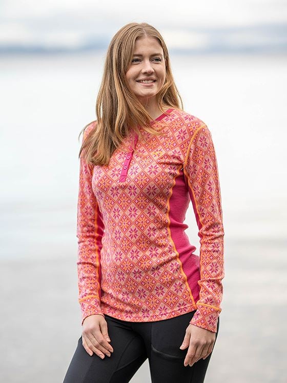 Kari Traa Rose Long Sleeve Berry Pink