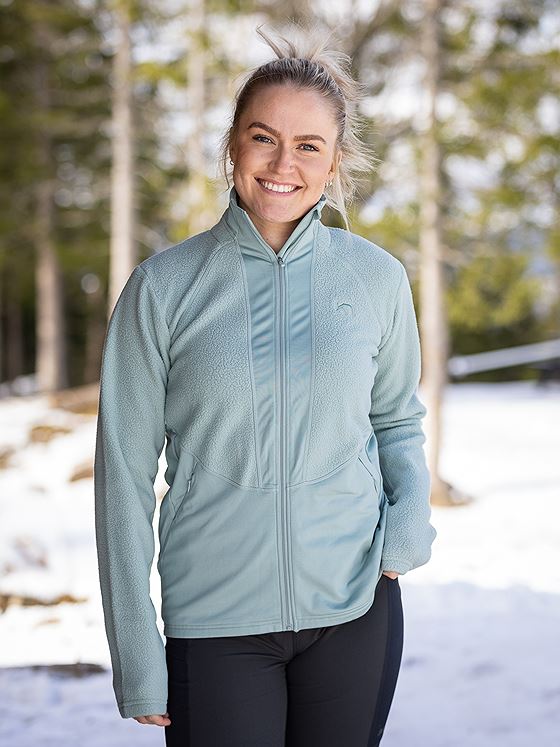 Kari Traa Ragnhild Full Zip Midlayer Rsage