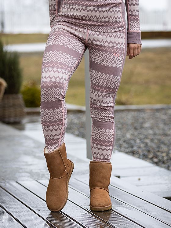 Kari Traa Agnes Pants Taupe Dusty Pink