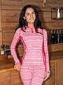 Kari Traa Tale Half-Zip Bright Pink