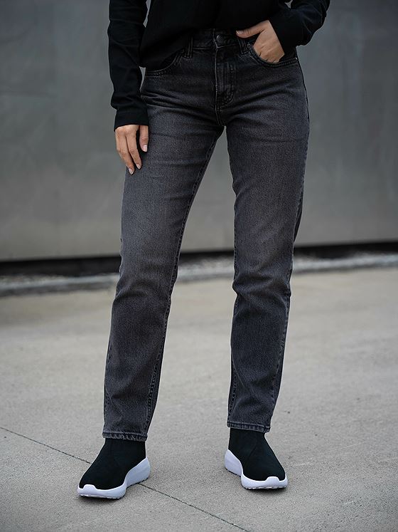 Lee Rider Slim Straight Refined Black