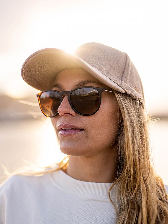 Moss Copenhagen Wicca Cap Dark Sand