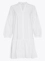 Moss Copenhagen Lynella Cenilla 3/4 Dress Bright White