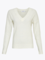 Moss Copenhagen Lisa Hope V Pullover Egret