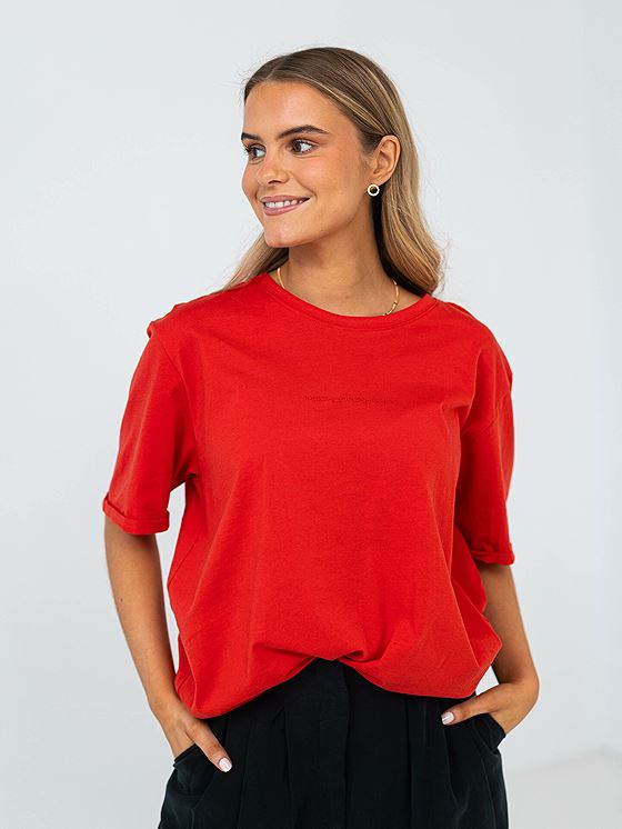 MSCH Copenhagen Terina Logo Tee Min Red