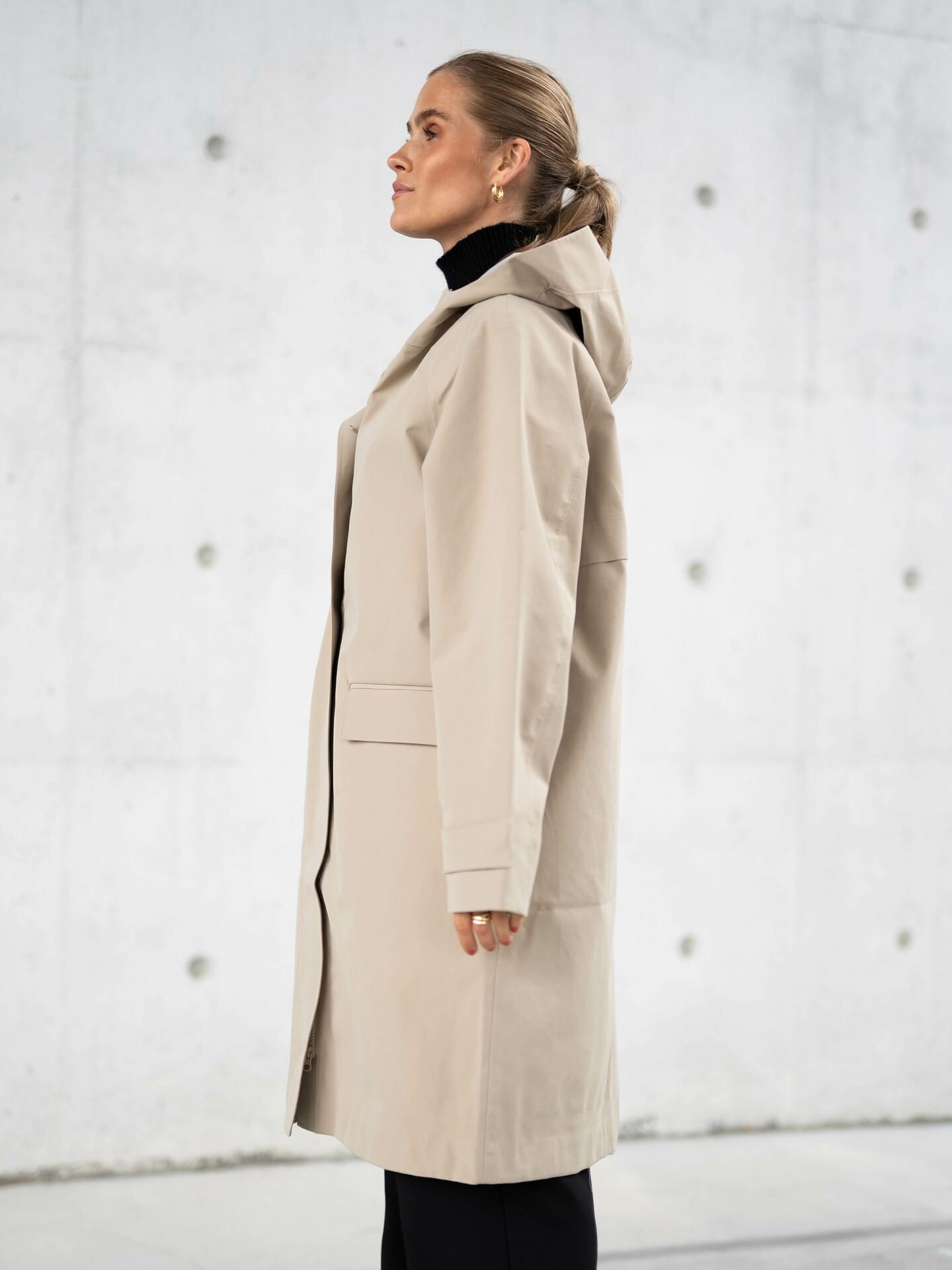 Msch Copenhagen Copenhagen Raincoat Moss Copenhagen Coat Outlet