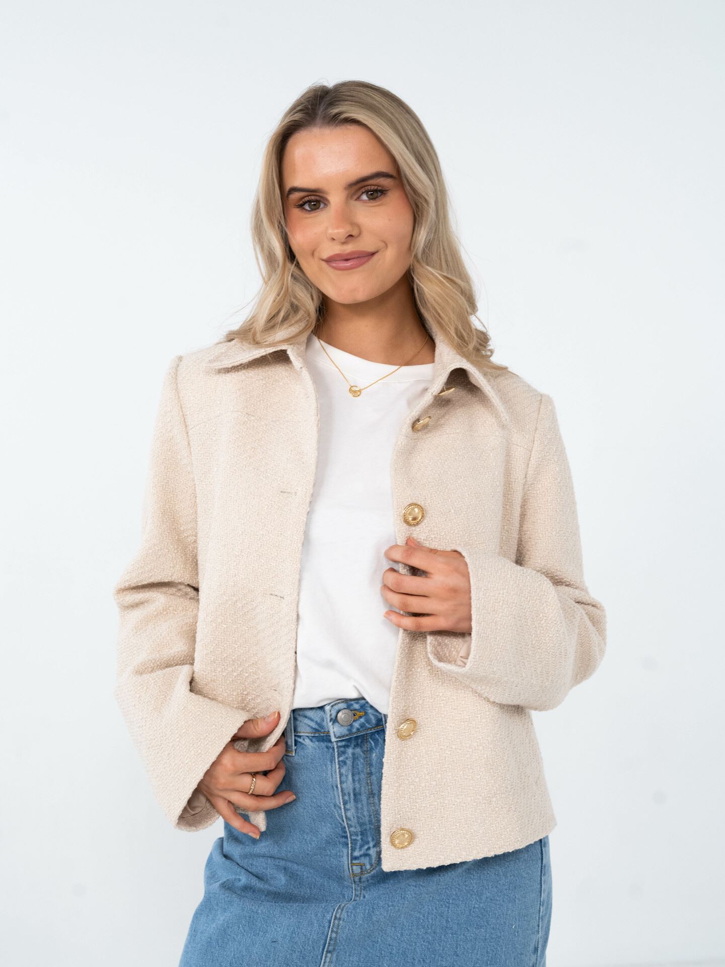 MSCH Copenhagen Abriella Jacket Oatmeal
