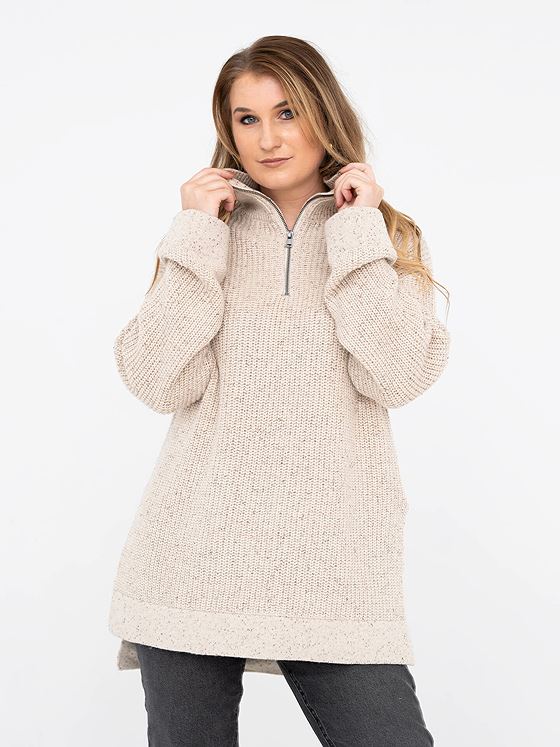 MSCH Copenhagen Devion M Pullover Oatmeal / Cocoa