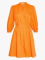 Moss Copenhagen Chanet 3/4 Shirt Dress Apricot Tan
