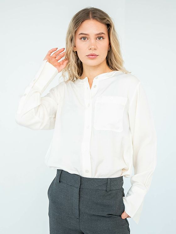 MSCH Copenhagen MSCH Adienna Maluca Shirt Egret