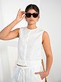 MSCH Copenhagen Claritta Sleeveless Shirt Bright White