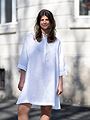 MSCH Copenhagen Kuana Mirilla 3/4 Dress Bright White