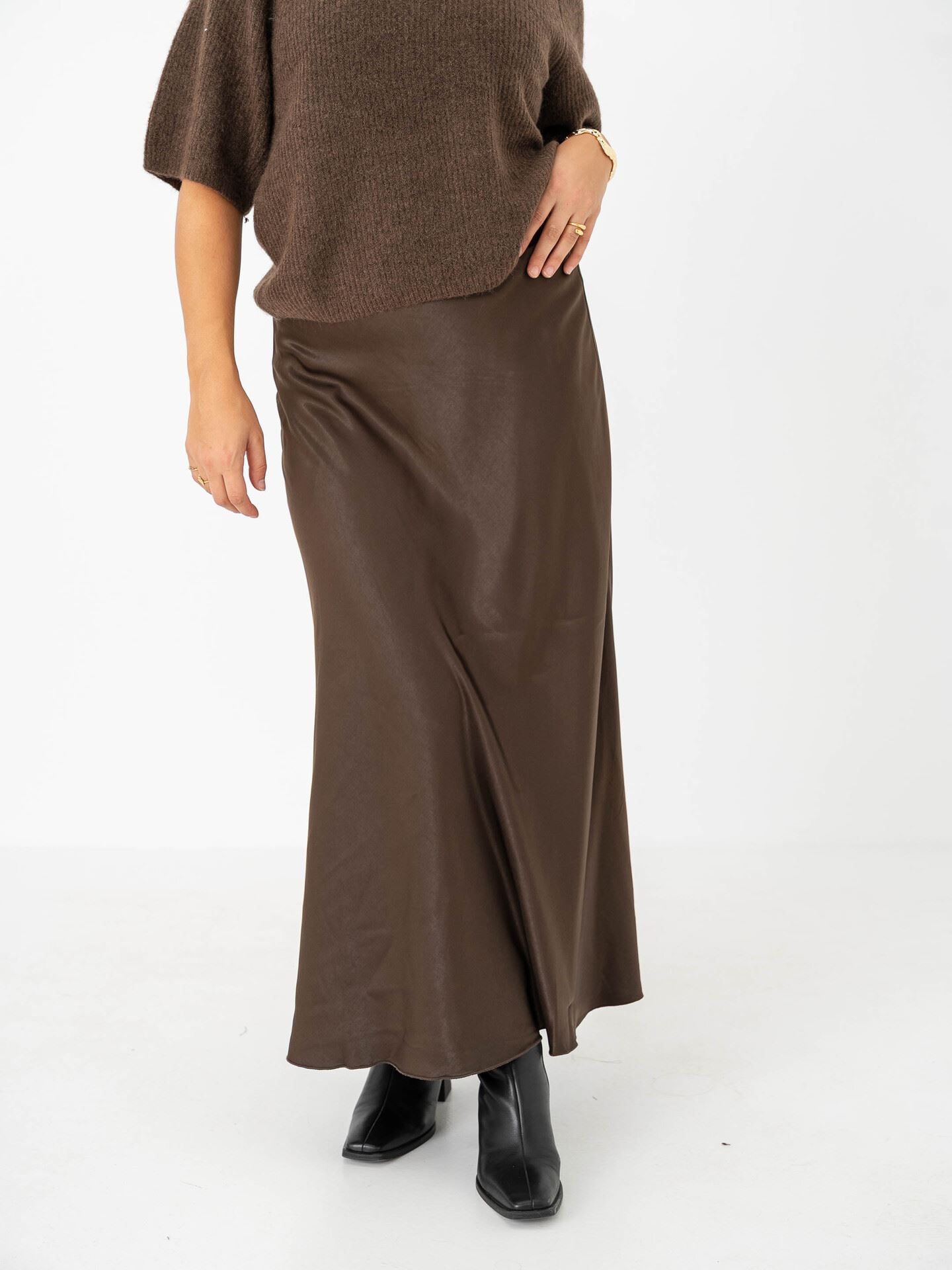 MSCH Copenhagen Nicoletta Ullas Skirt SLATE BLACK