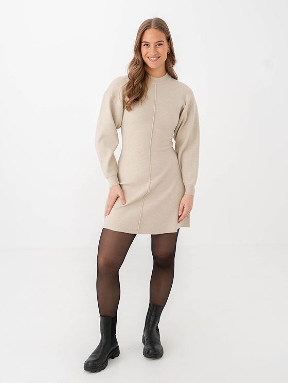 MSCH Copenhagen Alfreda East Dress Oatmeal Melange