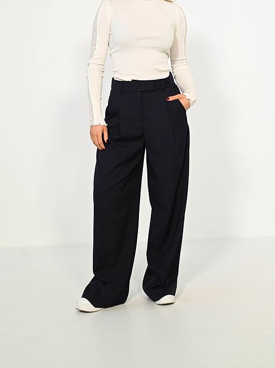 MSCH Copenhagen Maelynn High Waist Pants Sky Captain