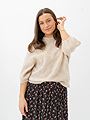MSCH Copenhagen Hila Hope 2/4 Pullover Oatmeal Melange