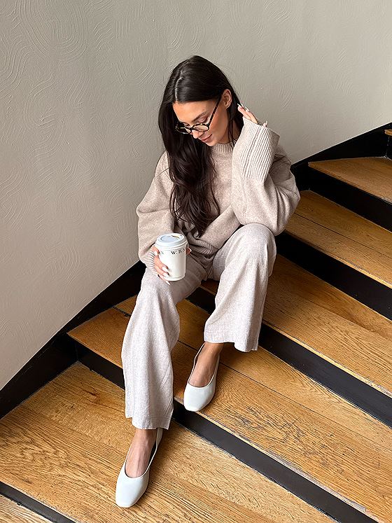 MSCH Copenhagen Pennie Ginia High Waist Pants Sand