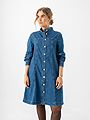 MSCH Copenhagen Rylan Elena Shirt Dress Mid Blue Wash