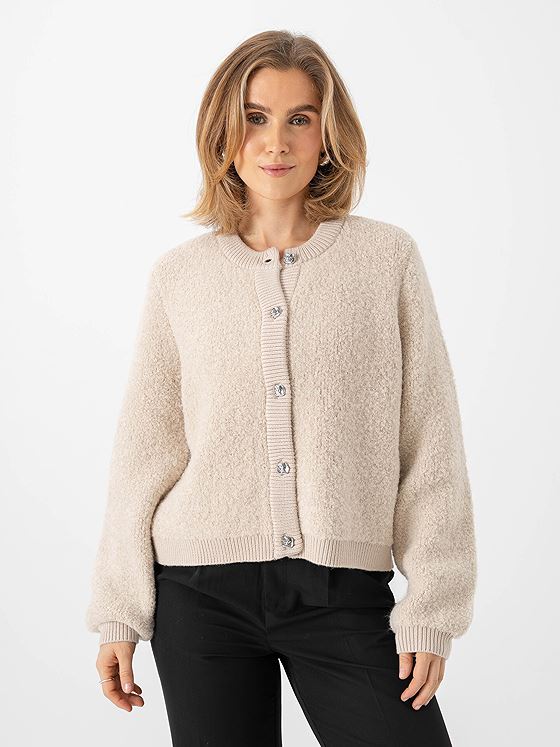 MSCH Copenhagen Nerida Knit Jacket Oatmeal