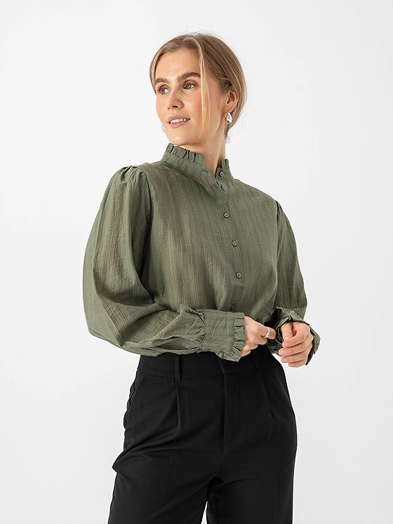 MSCH Copenhagen Femine Shirt Olivine
