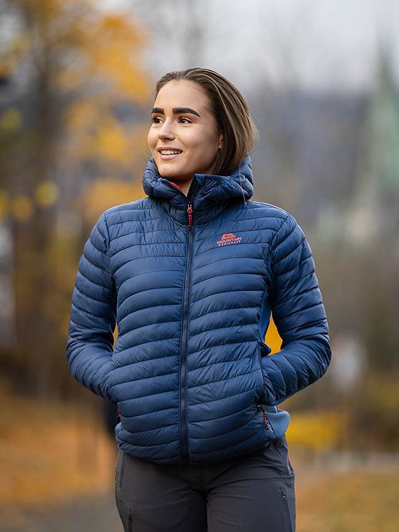 Mountain Equipment Particle Hooded Wmns Jacket Blå Getinspired.no Mountain Equipment Particle Hooded Wmns Jacket Blå Getinspired.no