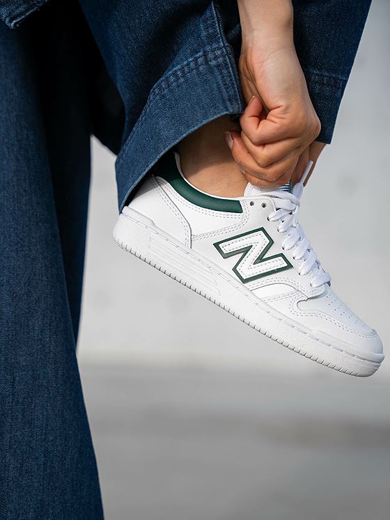 New Balance 480 White / Timberwolf