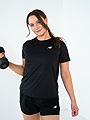 New Balance Athletics T-shirt Black Heather
