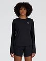 New Balance Athletics Long Sleeve Black Heather
