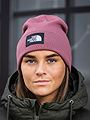 The North Face Dock Worker Recycled Beanie Wild Ginger
