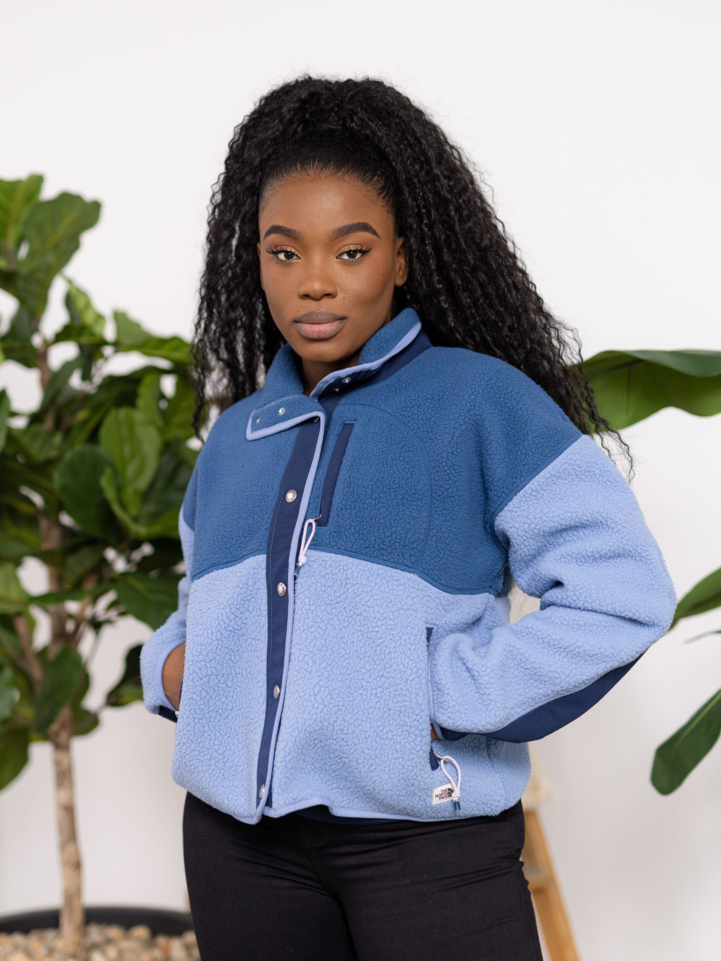 The north face fleece dame deals