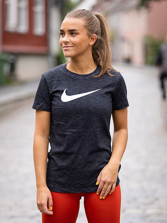 Nike Dry Tee DFC Crew Black/White