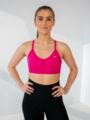 Nike Padded Indy Bra Fireberry / White